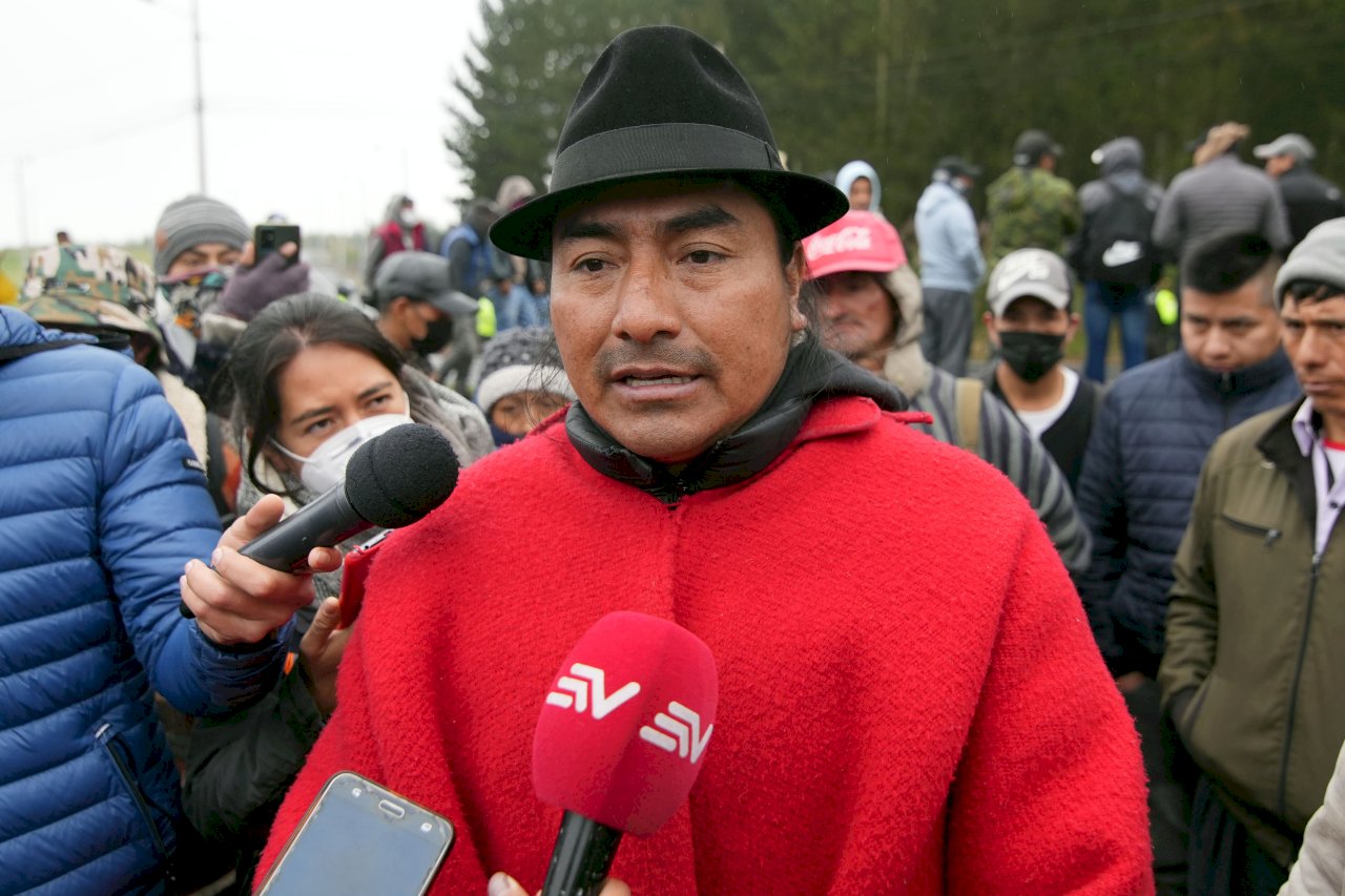 厄瓜多原住民封路抗議 警方逮捕原民領袖