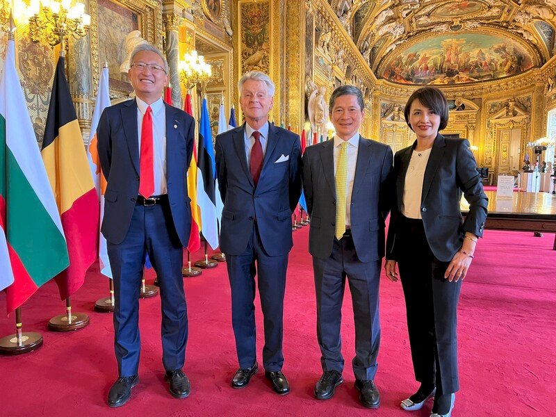 文化部長李永得參訪法國參議院 暢談台灣議題
