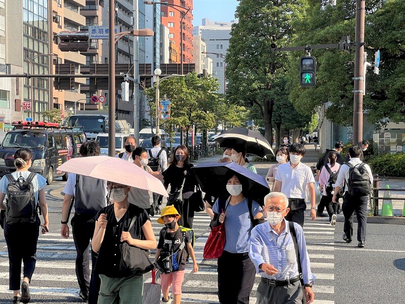 東京疑中暑送醫及死亡人數 雙創10年來6月新高
