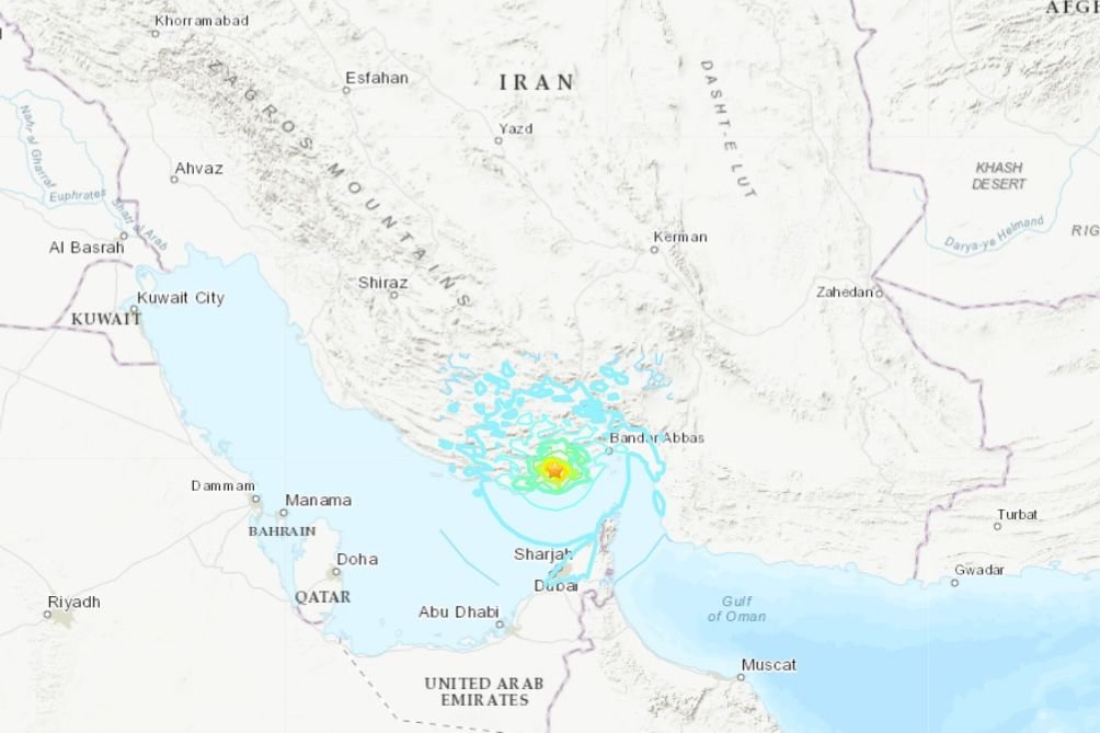 伊朗南部發生規模6.0強震 至少造成5死、19傷