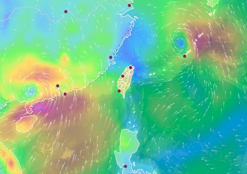 雙颱遠離 未來3、4天留意西南風引入的低壓帶水氣