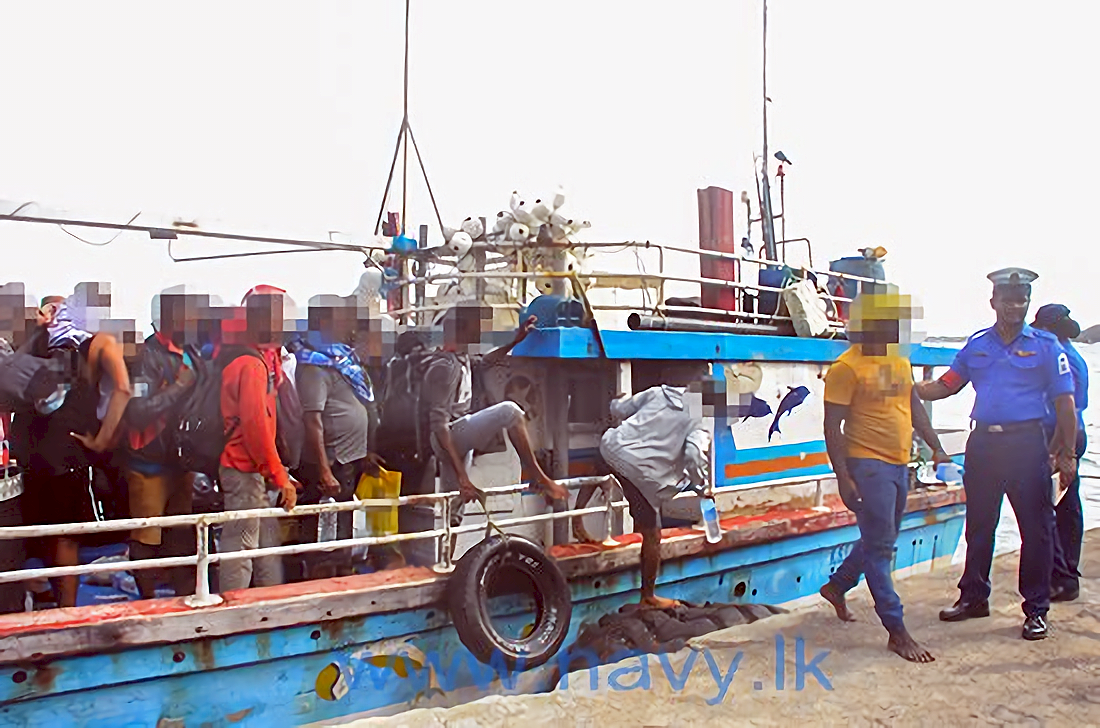 斯里蘭卡爆海上偷渡潮 海軍一週逮捕近200人