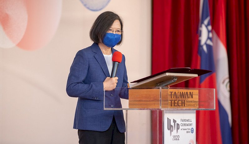 蔡總統：日本是台灣重要民主夥伴 嚴厲譴責暴力不法