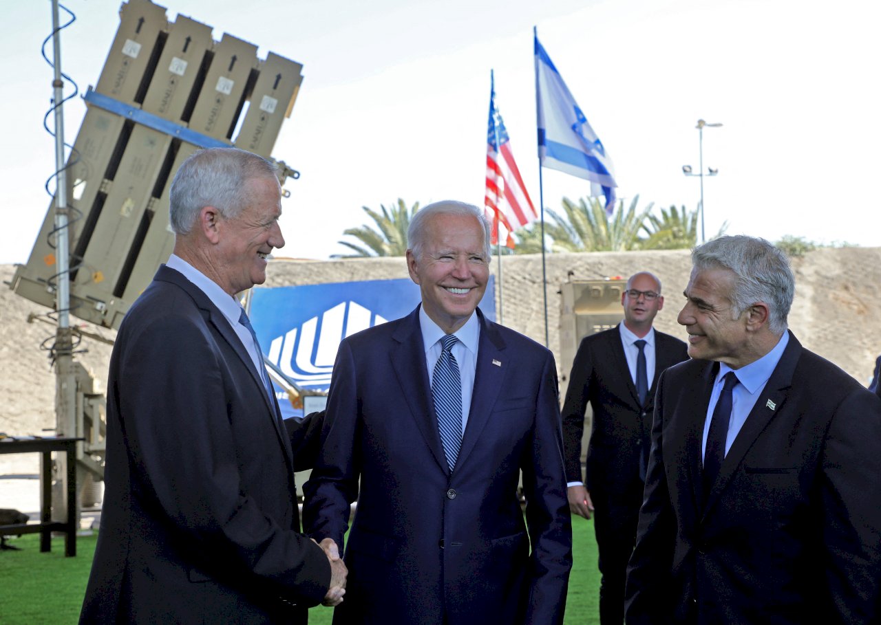 拜登訪問以色列 兩國將對伊朗展現「一致立場」