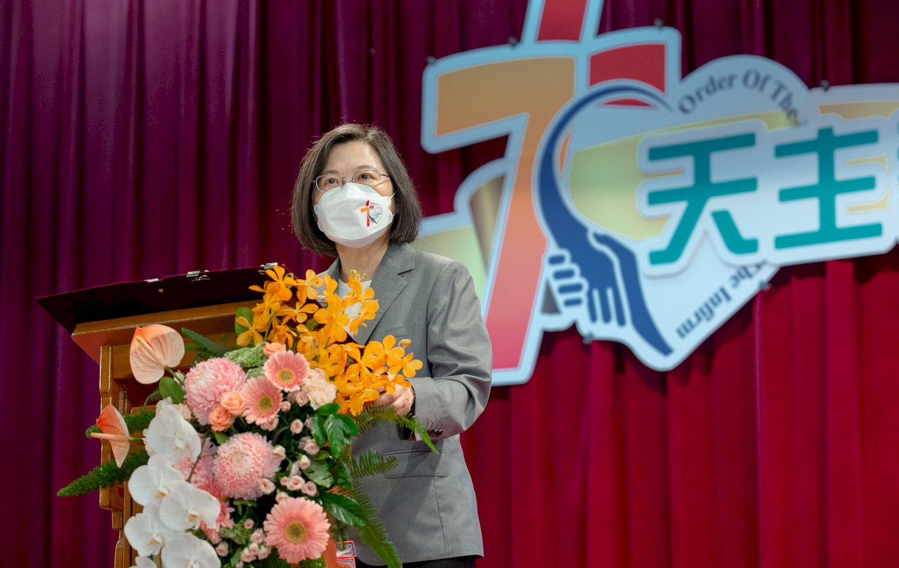 靈醫會來台70週年 總統：感謝在台灣創造無私大愛
