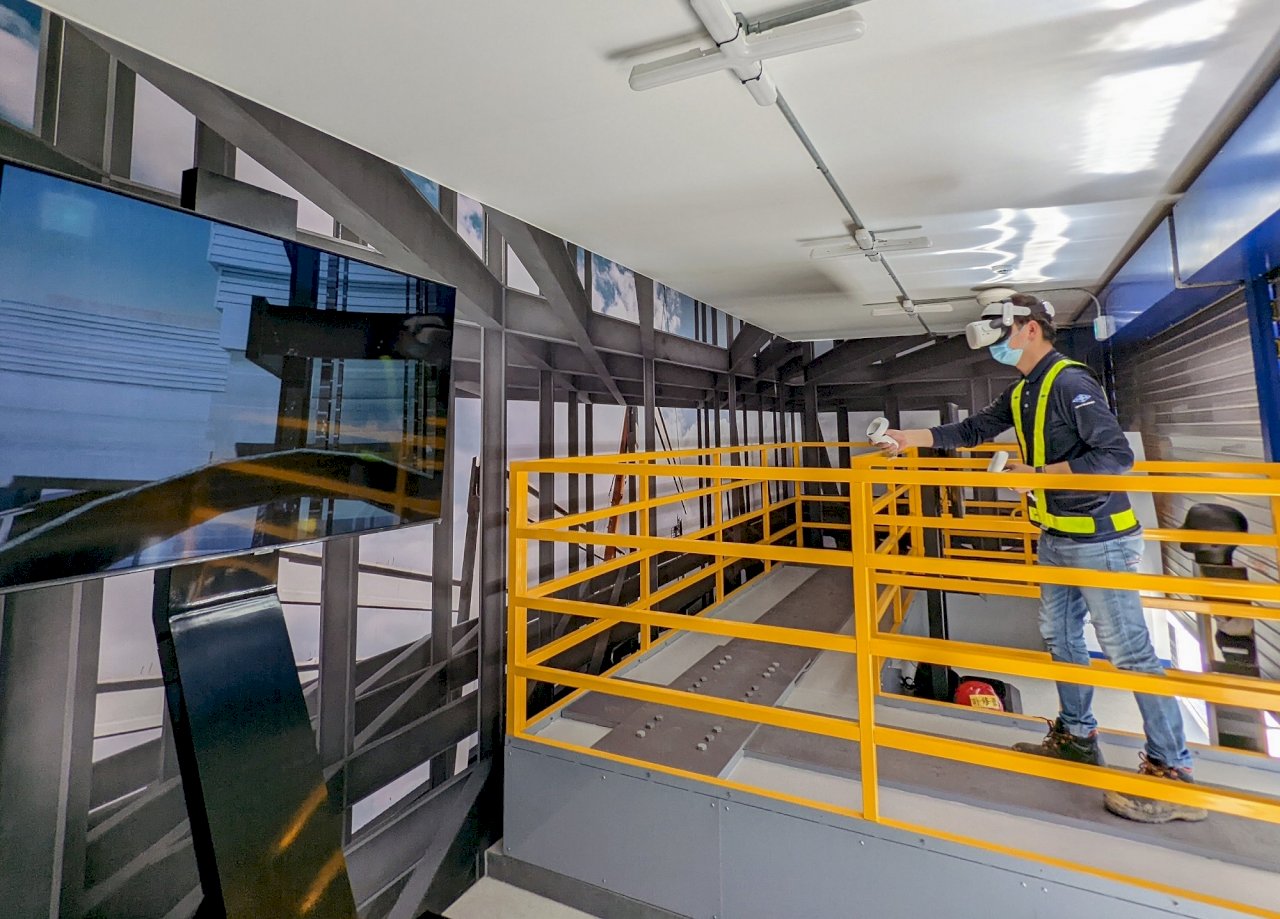 桃機三航廈工程 打造VR職安體驗館 建立公共工程職安新標竿