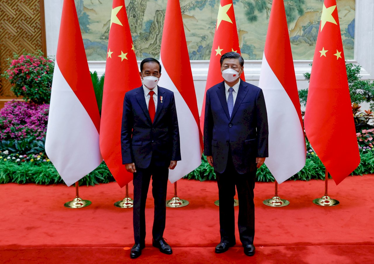 佐科威會晤習近平 印尼中國承諾擴大雙邊貿易