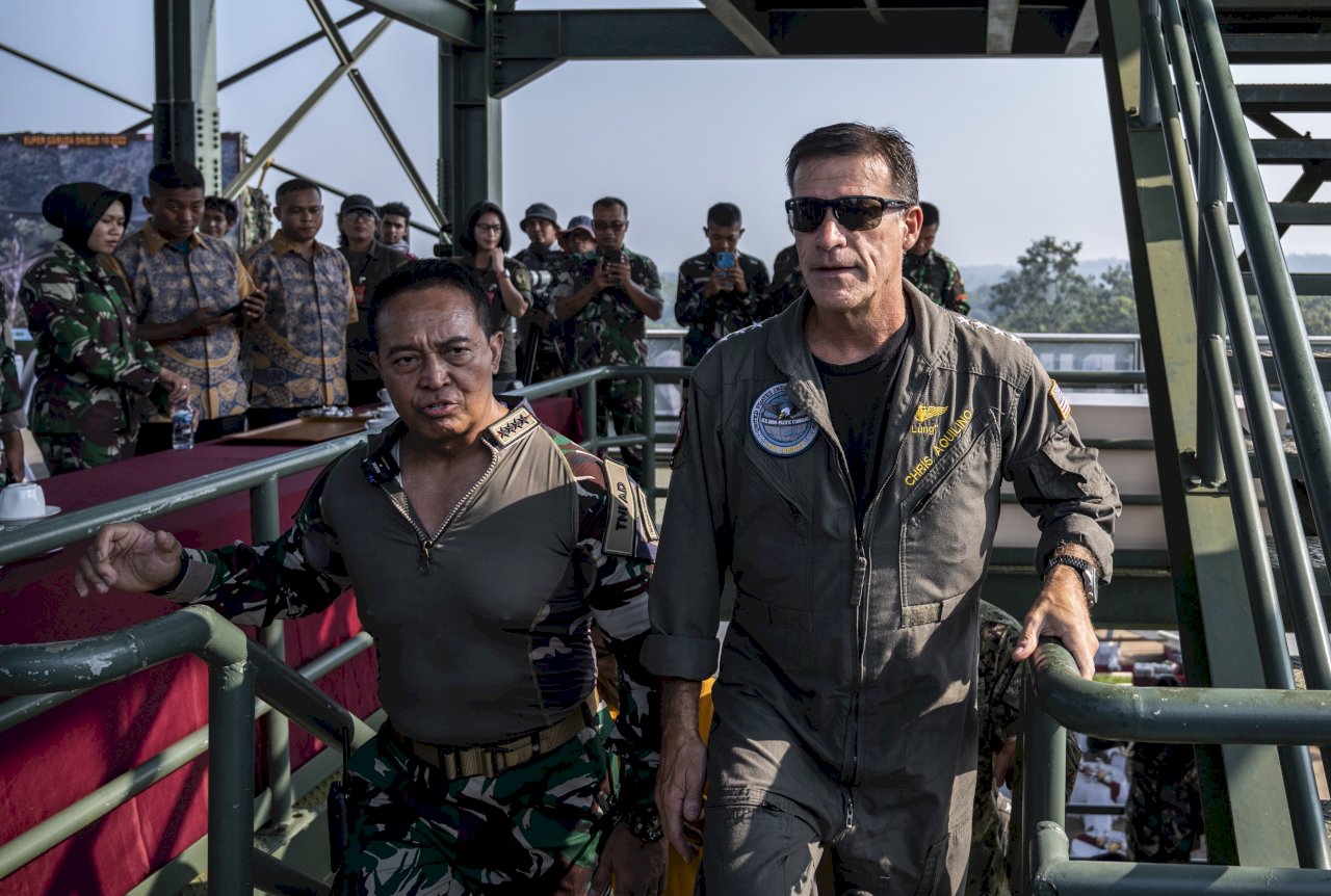 美國印尼舉行實彈軍演 防區域情勢升溫
