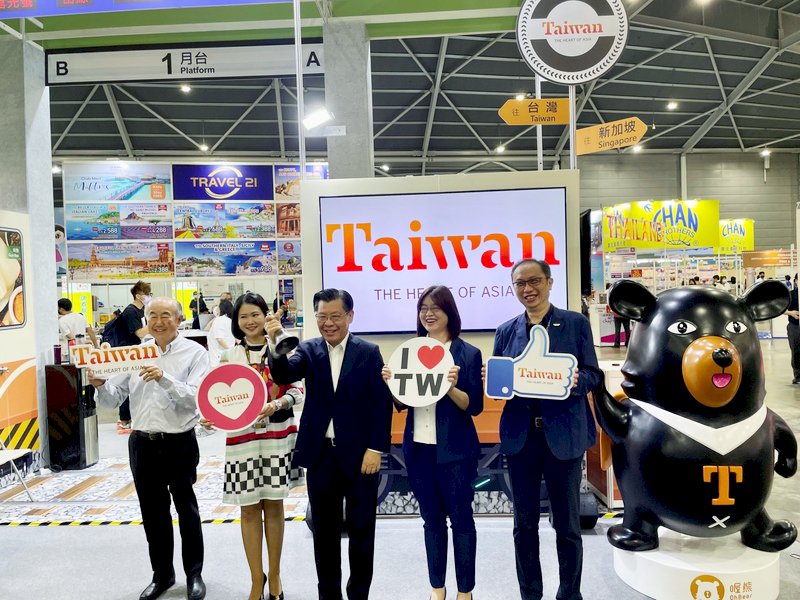 新加坡NATAS旅展回歸 台灣館主打「雙鐵」旅遊