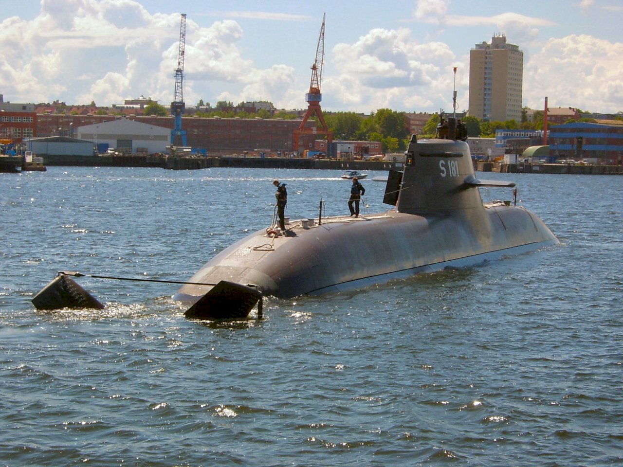 德媒：台灣對德製潛艇U-31感興趣