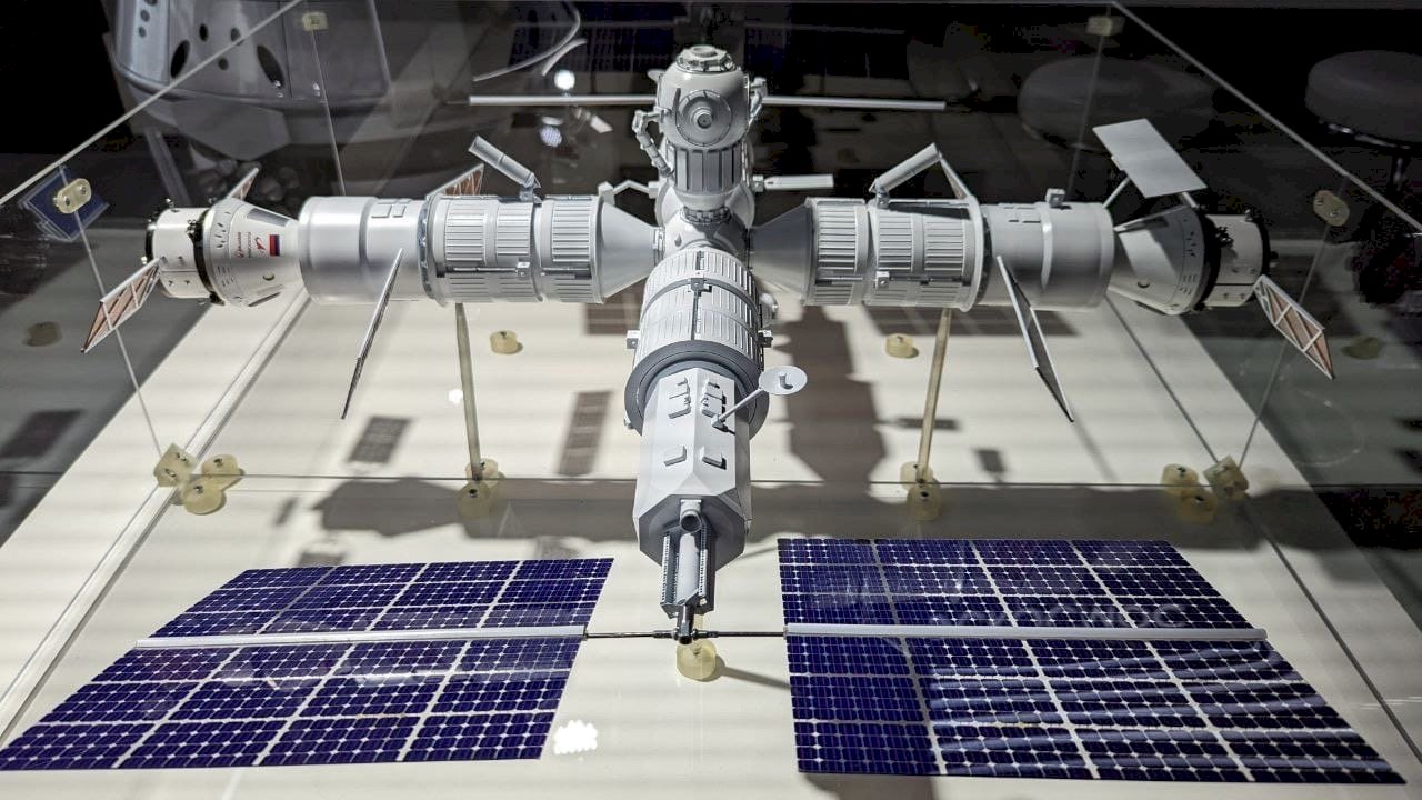 俄擬退出國際太空站另起爐灶 新太空站模型曝光