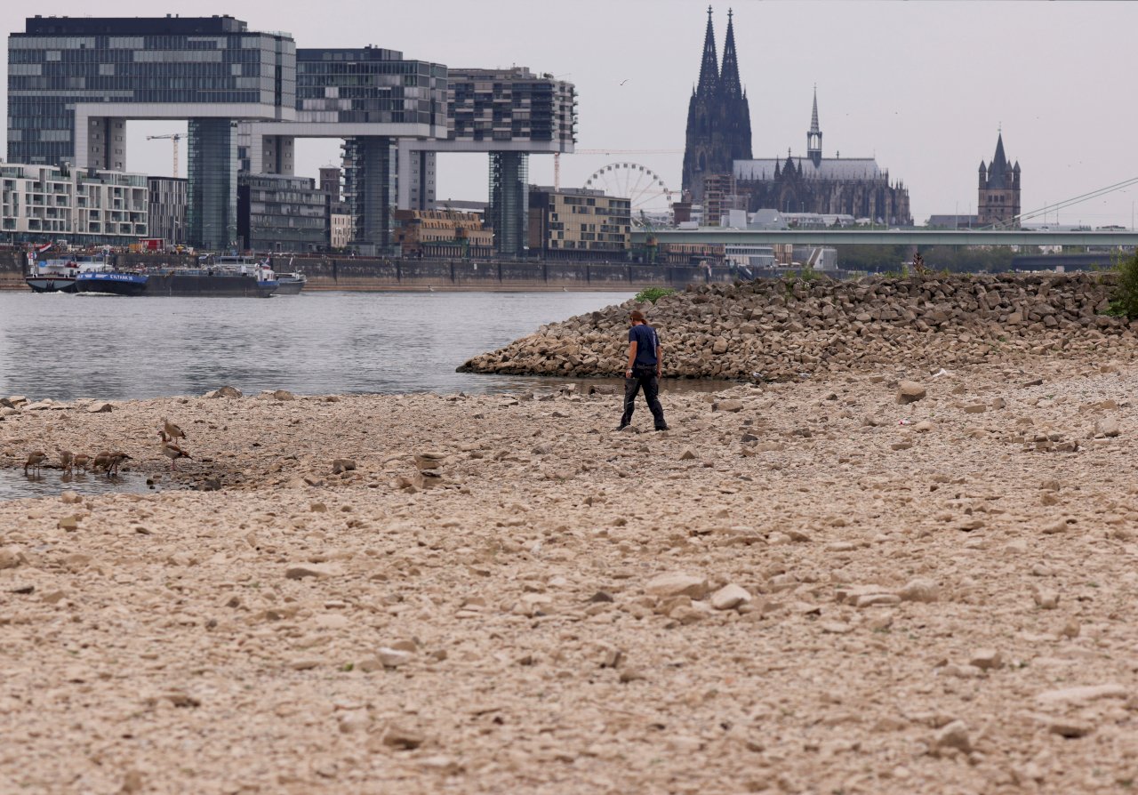 萊因河枯水警報未除 德國製造業敲警鐘