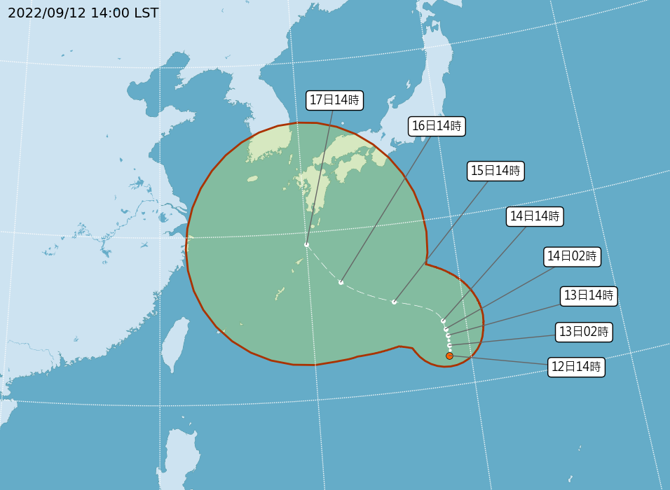 颱風南瑪都最快14日生成 對台無直接影響