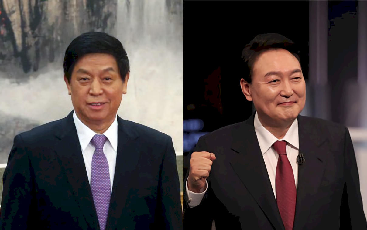 安撫北京 南韓總統尹錫悅將與栗戰書會面