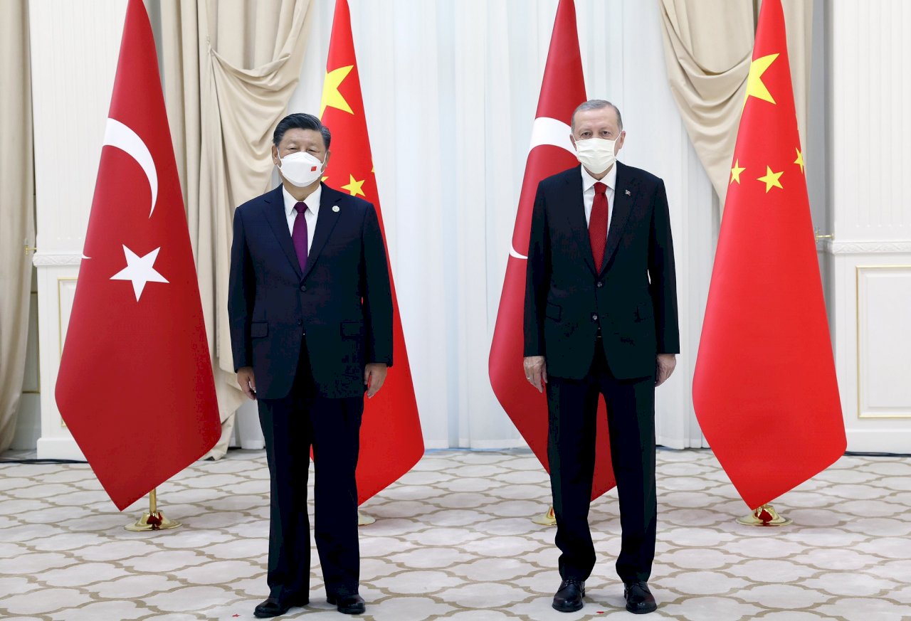 習近平會土耳其總統  未提及維吾爾人權問題