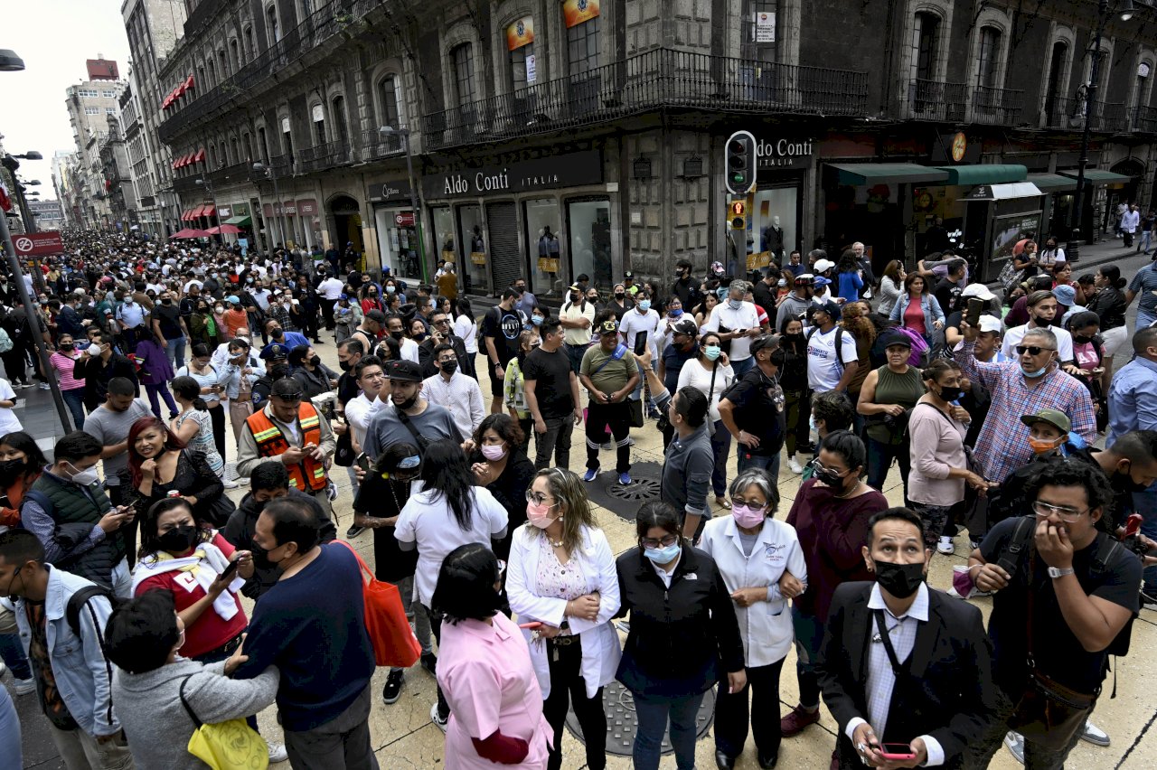 墨西哥第三次919強震 7.7強度至少1人喪生