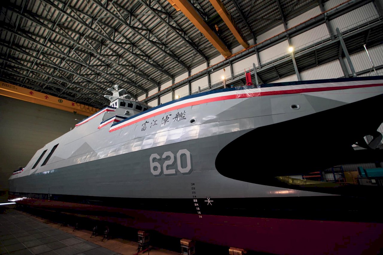 沱江級第2艘量產艦測試完成 富江艦下週交海軍