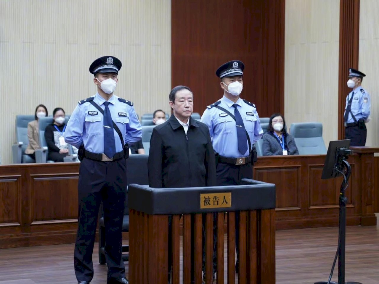 傅政華被判「死緩」 終身監禁不得假釋