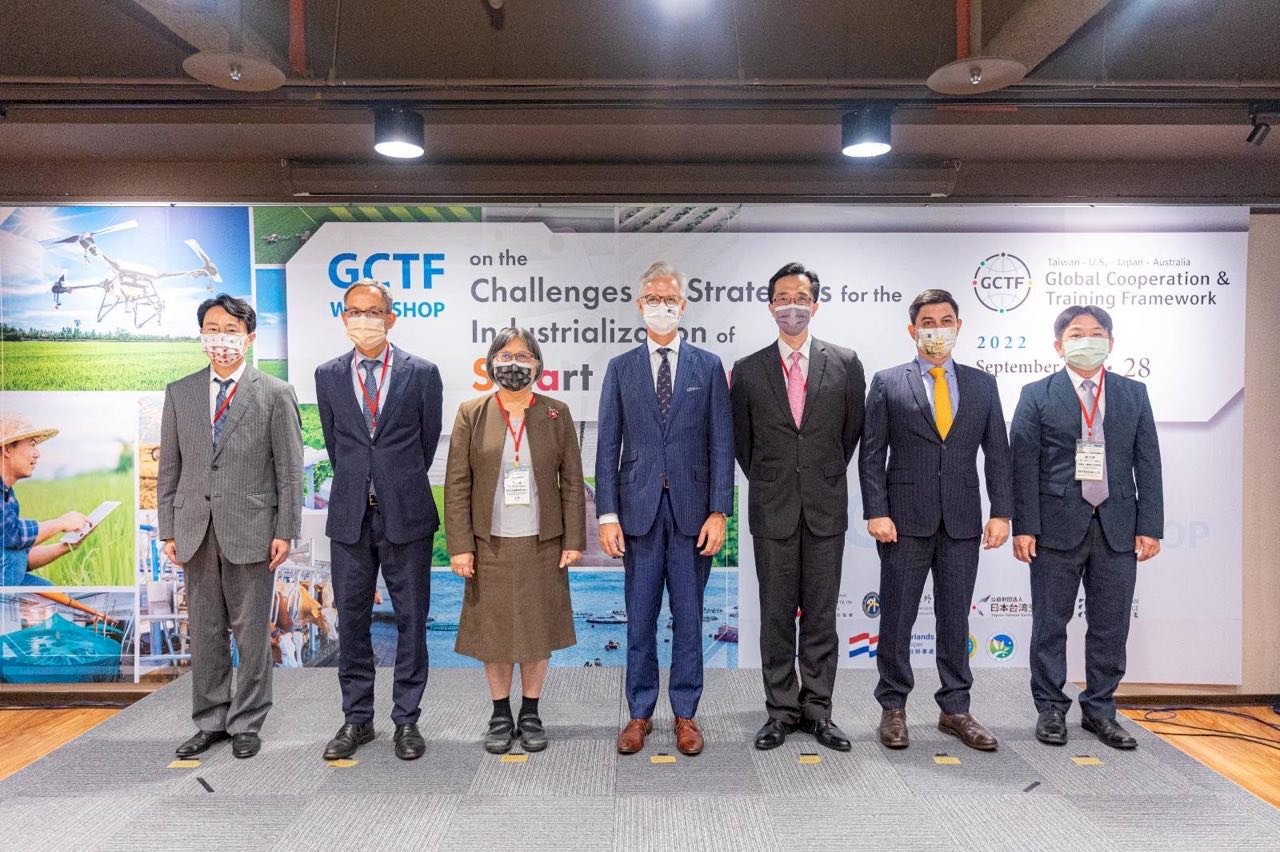 台美日澳等合辦GCTF會議 擬成立智慧農業聯盟