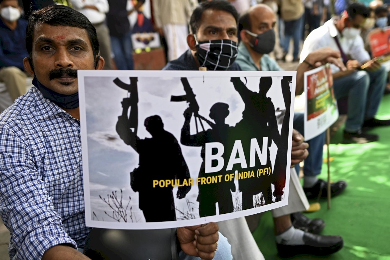 涉恐怖主義 印度對伊斯蘭團體下達5年禁令