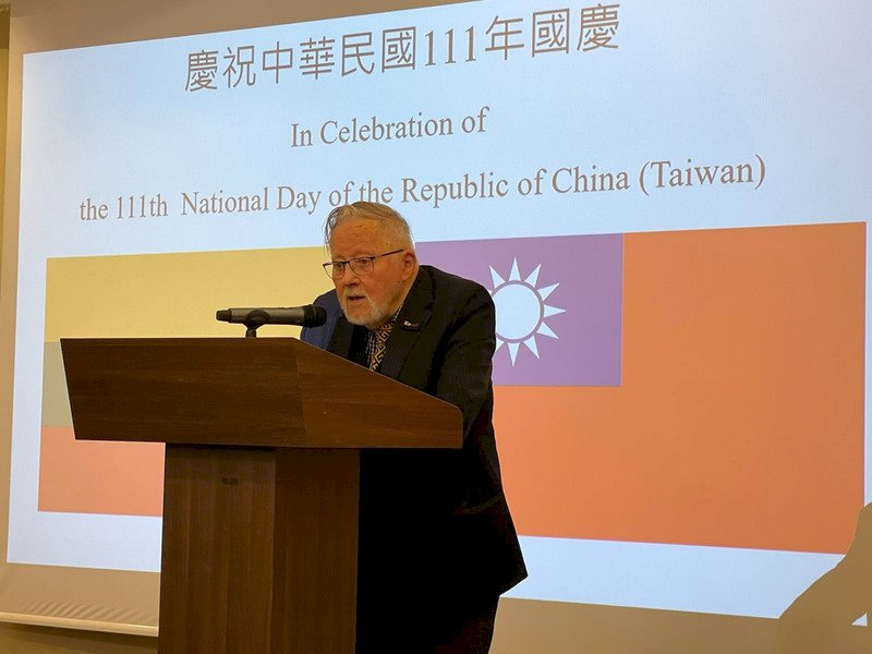 慶雙十酒會 立陶宛國父讚台灣是真民主國家