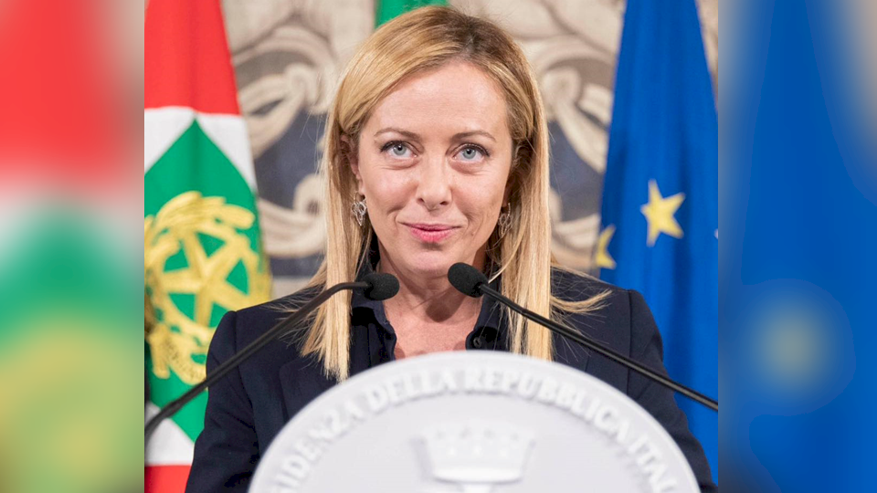 極右派梅洛尼獲任命 成義大利史上首位女總理