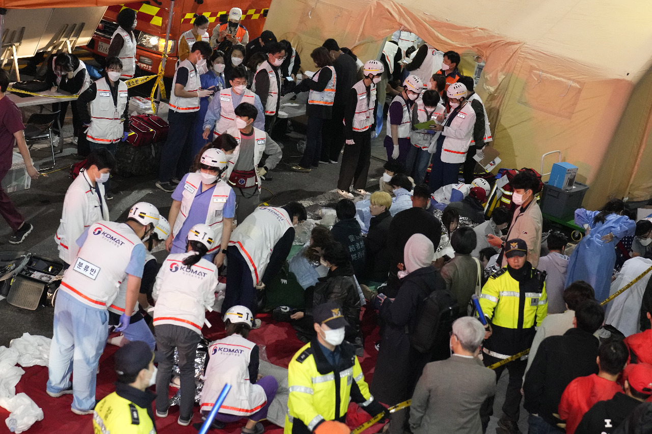 韓國梨泰院踩踏意外 多數死於窒息心臟停跳