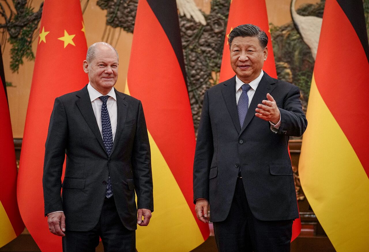 德總理籲勿孤立中國 要歐洲少依賴俄國卻沒提傾中