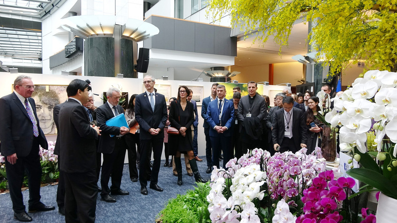歐洲議會首見台灣蘭花展 蘊含產業突圍巧思