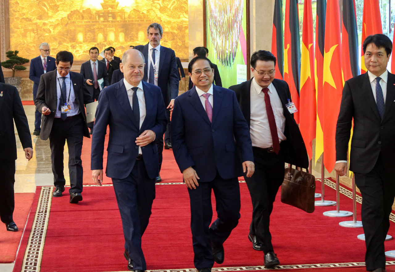 德國總理訪越南之際 德企業考慮離開中國