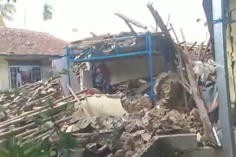 【更新】印尼地震死者增至56人傷者逾700人