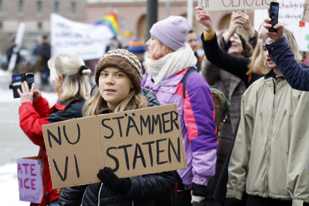 童貝里等600瑞典青年狀告政府 應對氣候危機無作為