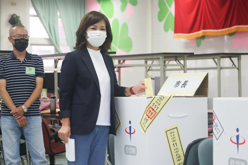 2022選戰／新竹市長藍綠白相爭 3候選人完成投票吐心情