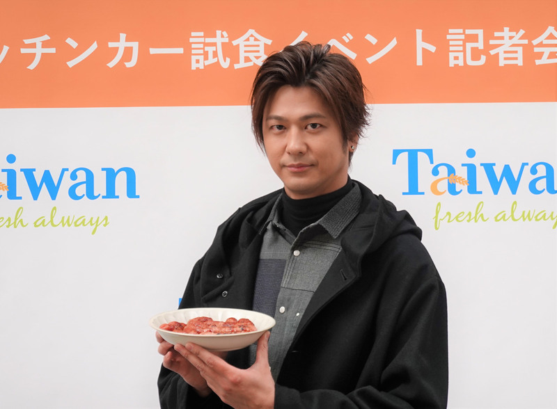 代言台灣豬肉 日本型男主廚愛上台式香腸