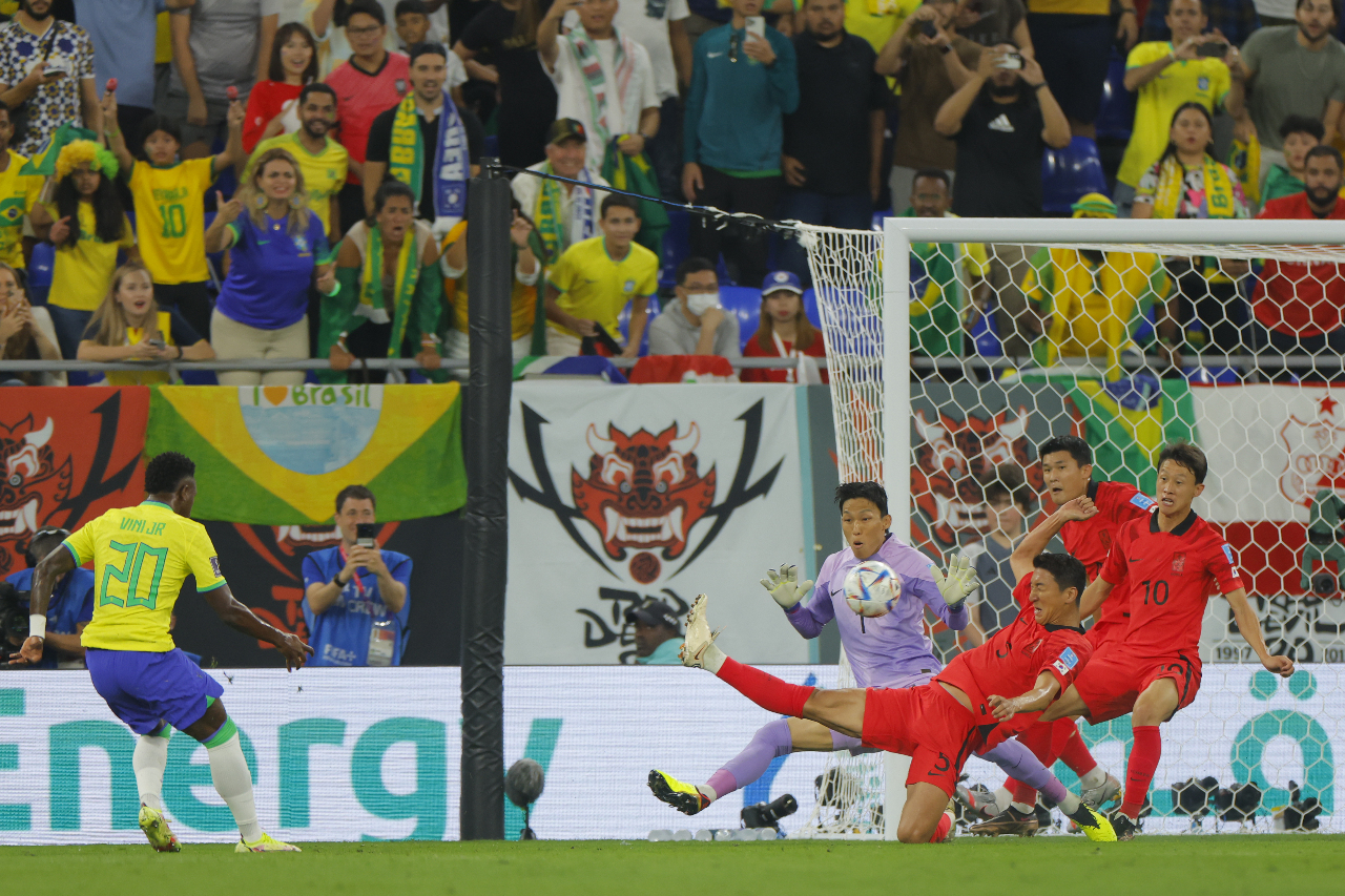 世界盃／巴西4比1擊敗韓國 晉級8強迎戰克羅埃西亞