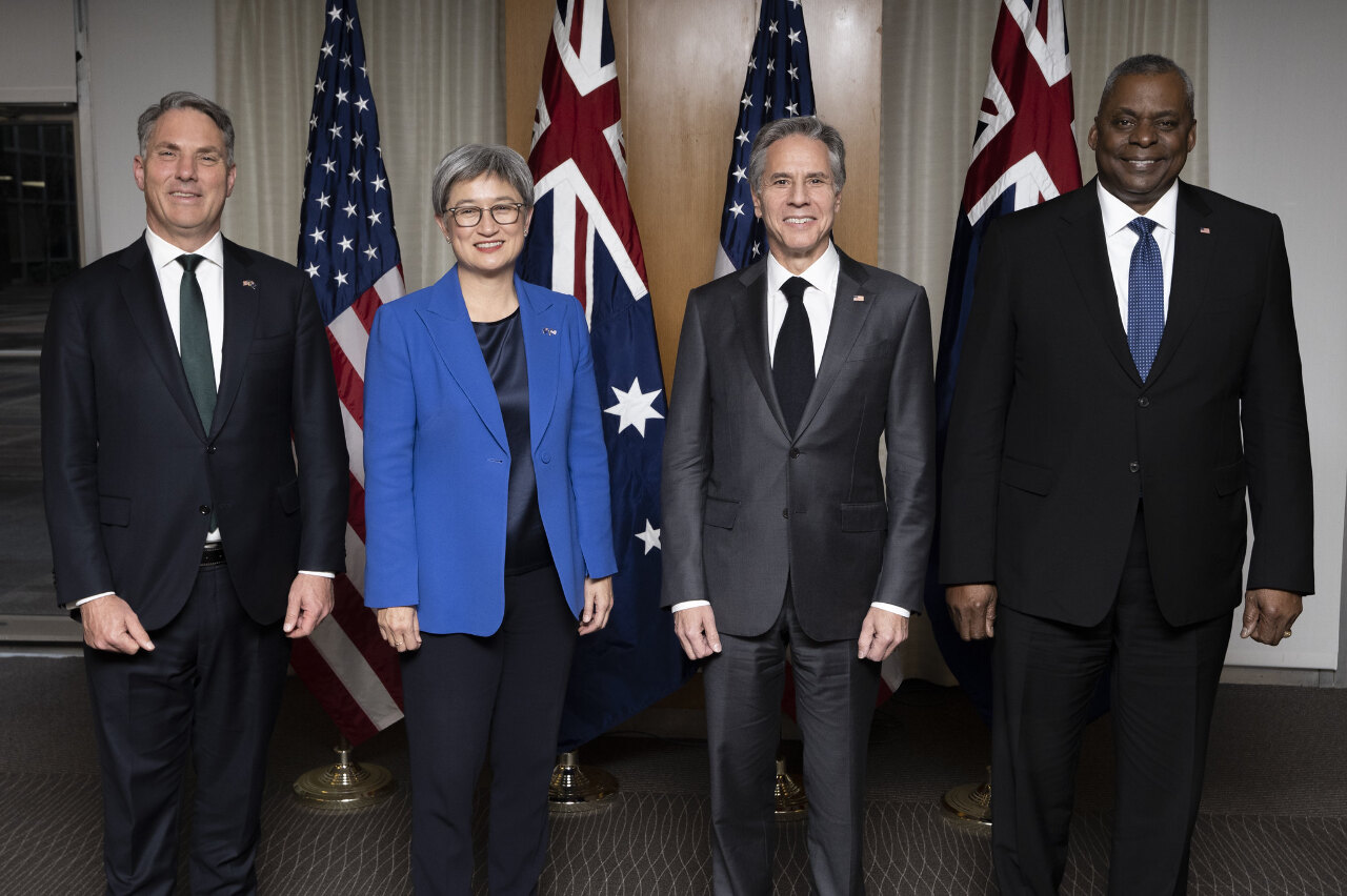 美澳2+2會談 確立台海和平穩定重要性