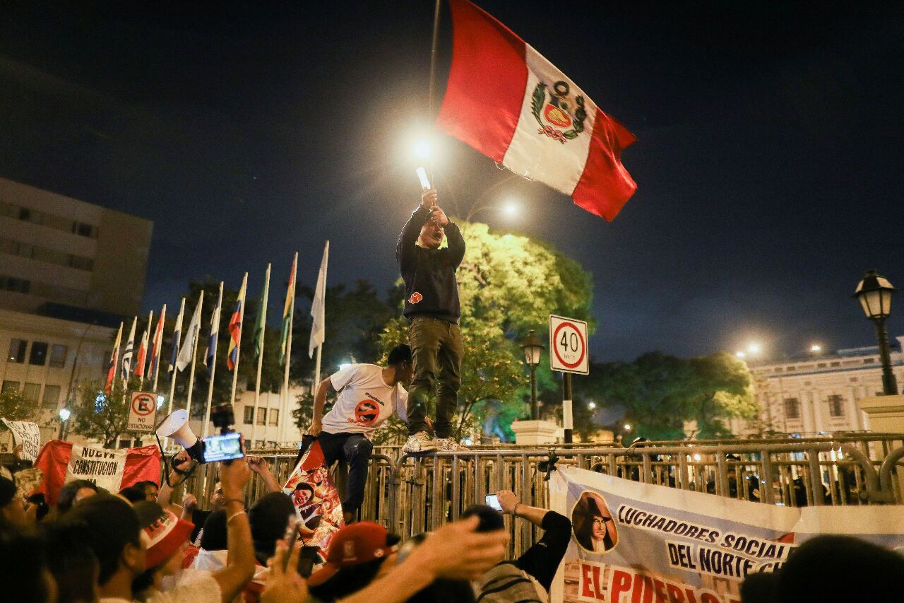 秘魯示威蔓延 要求新總統下台並舉行大選