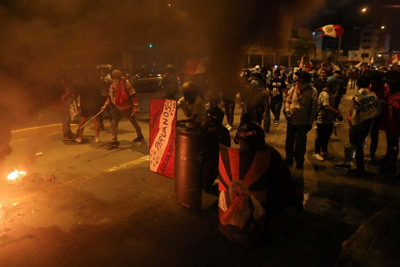 秘魯抗議擴及「全國混亂」 逾50人受傷