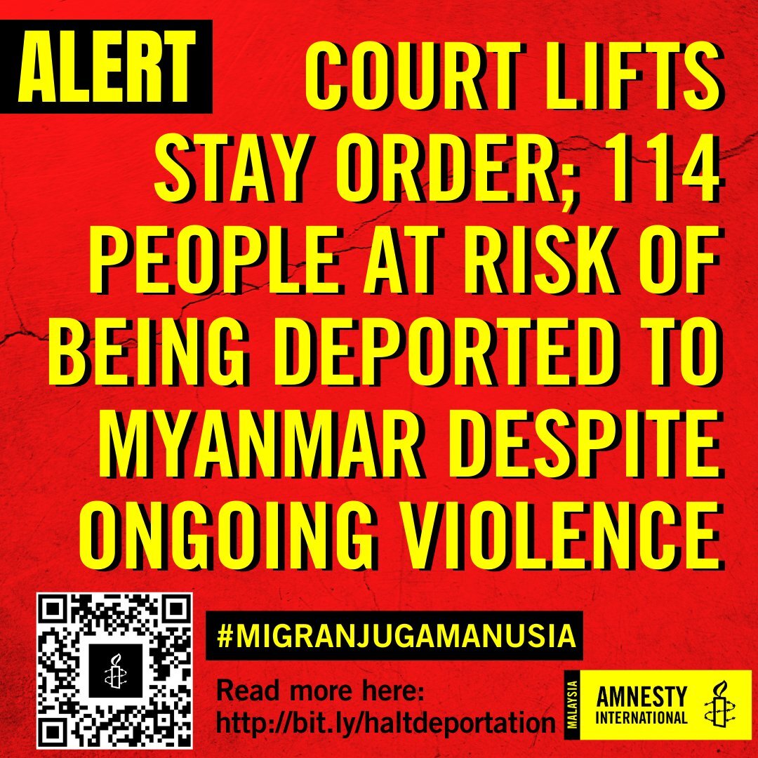 大馬法院批准驅逐逾百名緬甸人 人權團體抨擊