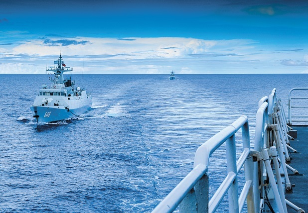 俄中加強合作 東海舉行聯合海軍演習