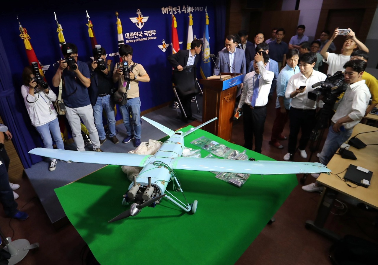 南韓軍方證實 北韓無人機闖入總統府禁飛區