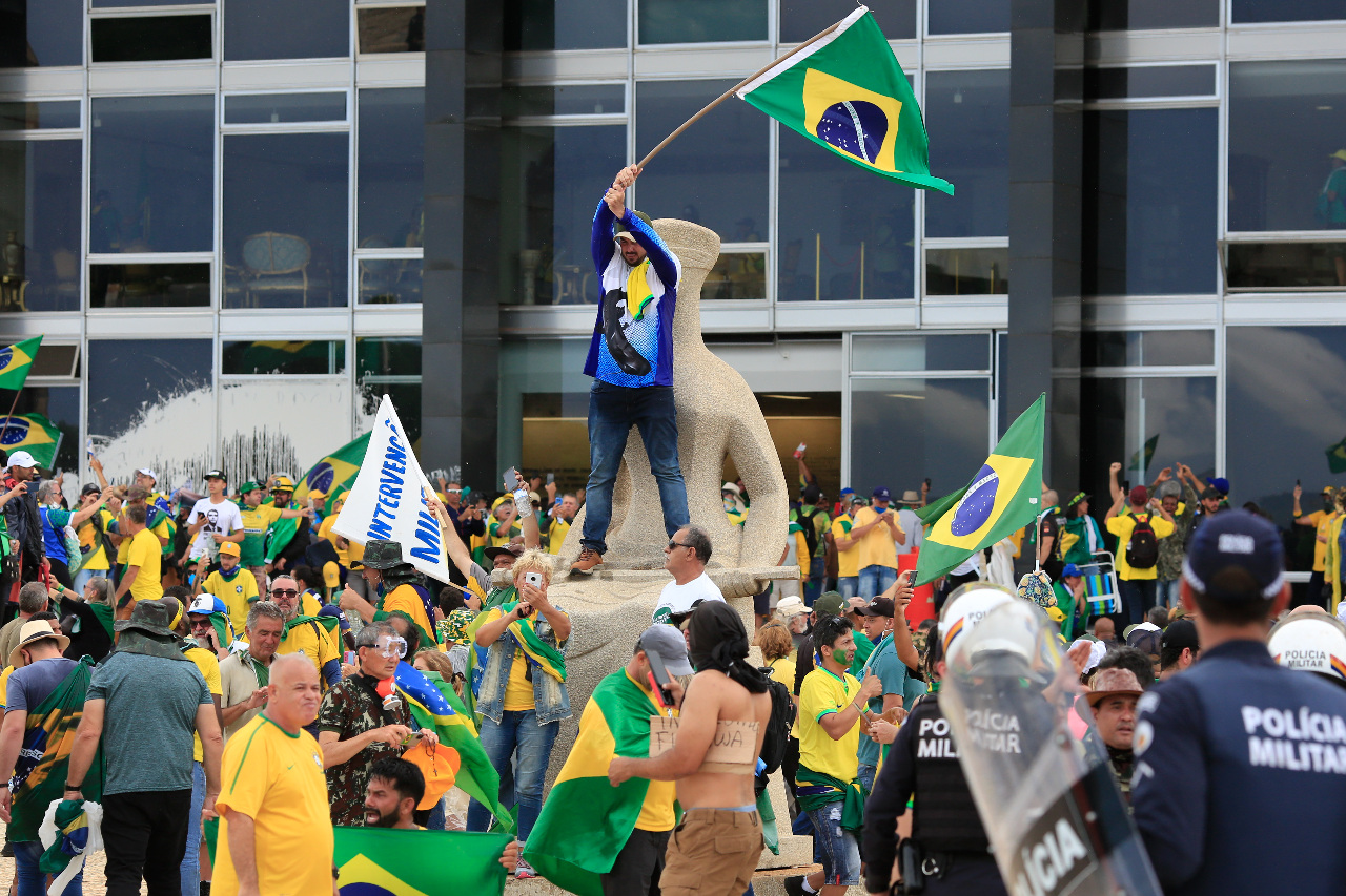 巴西強化首都維安 涉暴亂39人遭正式起訴