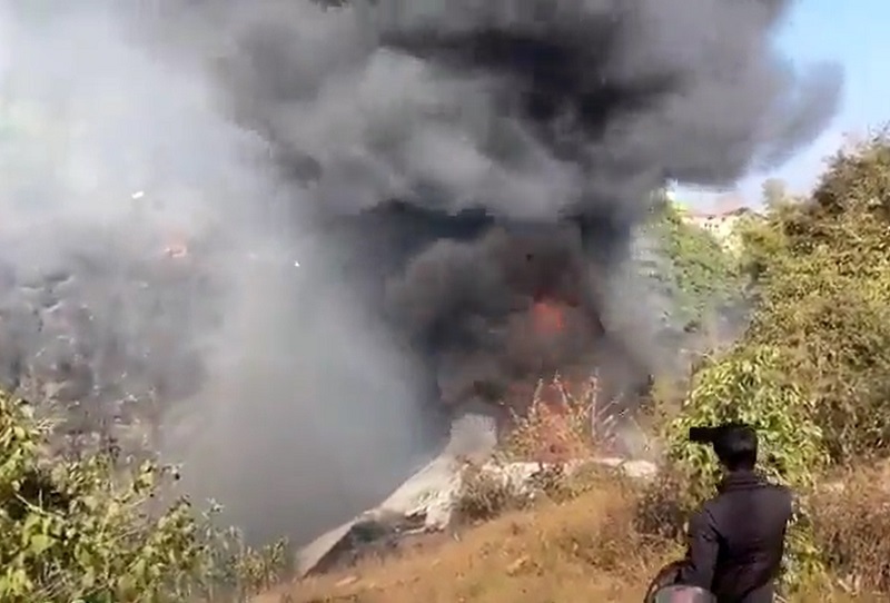 尼泊爾雪人航空客機墜毀 至少16人罹難