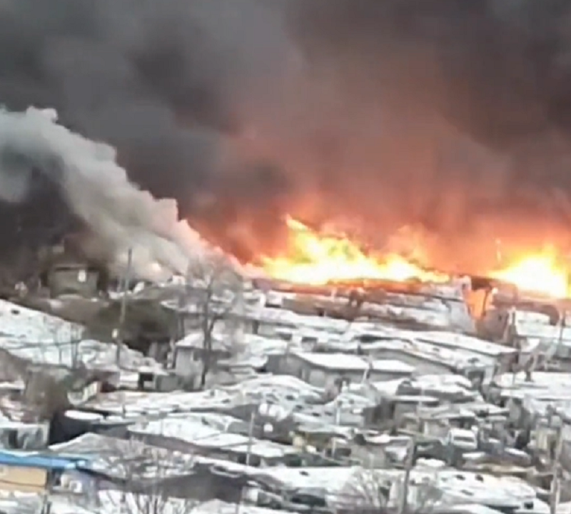 首爾江南區貧民窟火災 當局緊急疏散500人