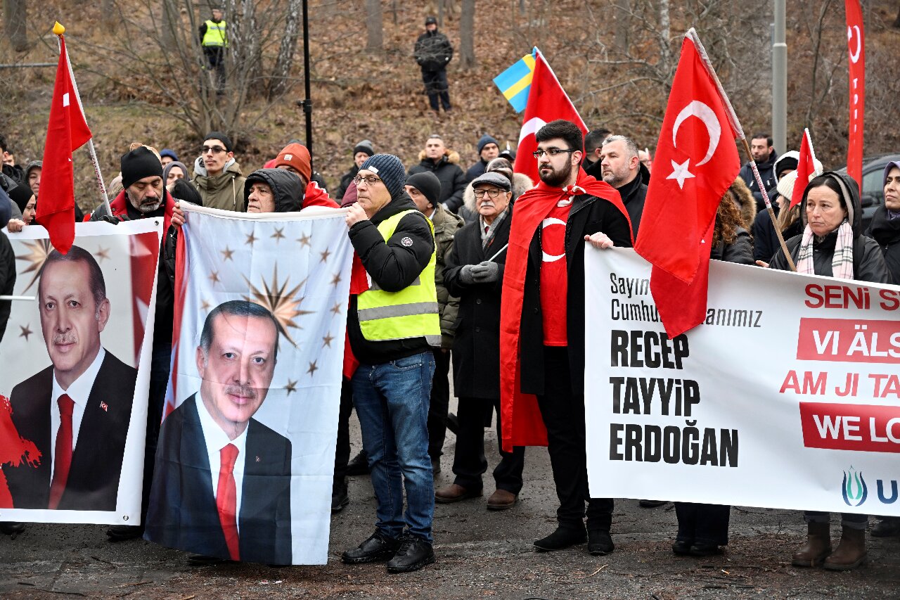 瑞典反土耳其示威 增添加入北約難度