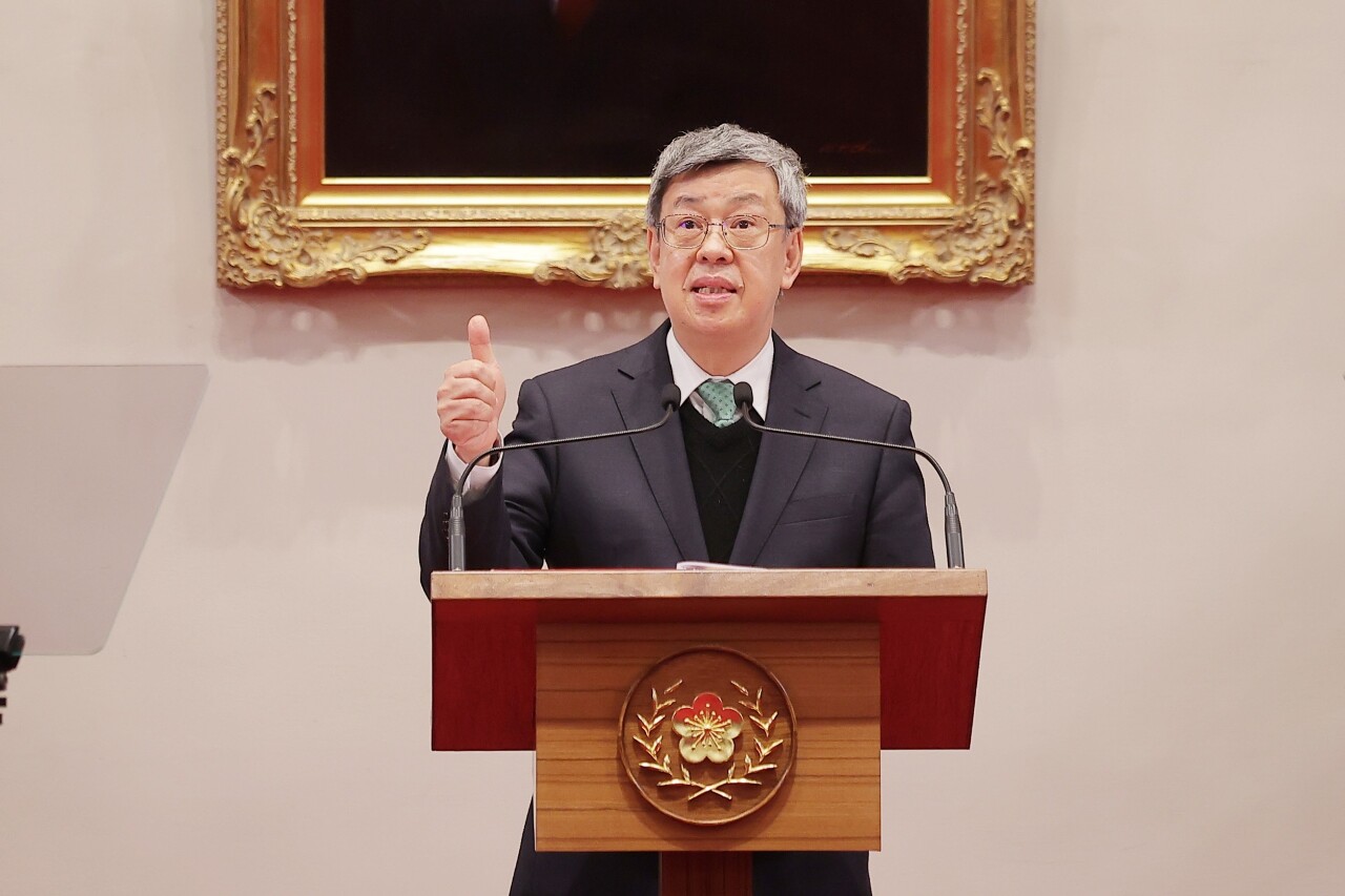 陳建仁揭新內閣3目標 強化台灣經濟、環境、社會韌性