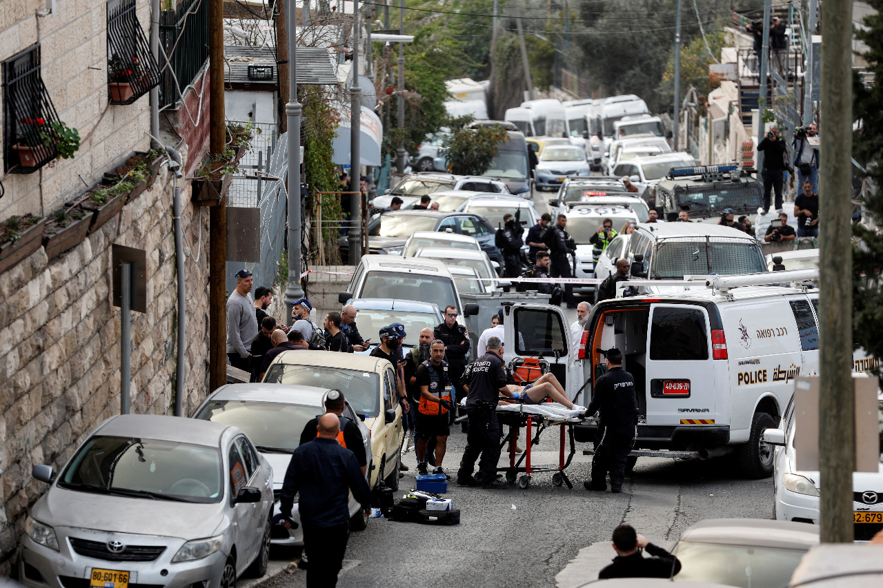 東耶路撒冷再傳槍響 釀2傷、槍嫌被制伏