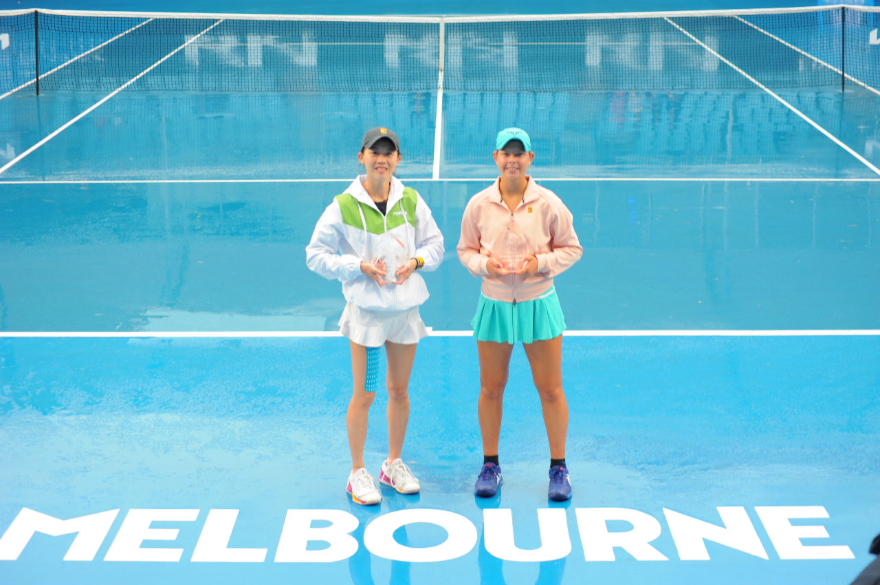 林家文搭檔澳洲球員 奪澳網聽障邀請賽雙打冠軍