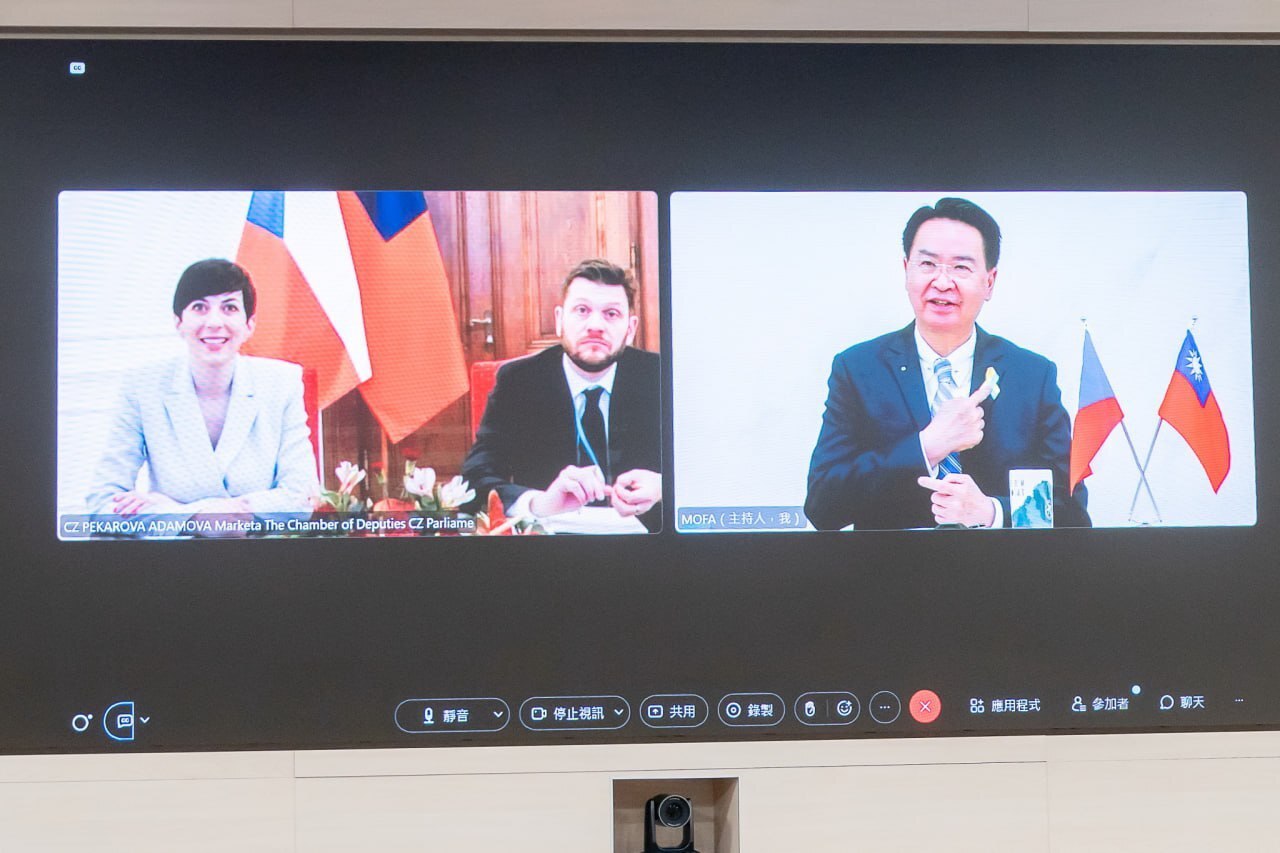 吳釗燮與捷克眾議長艾達莫娃通話 談訪台規劃