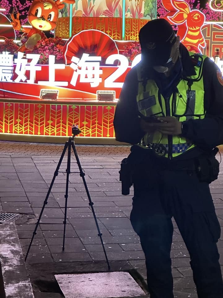 員警守上海花燈惹議 蔣萬安：各展區都有安全維護